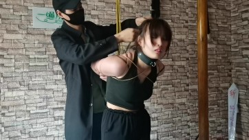 【一绳所爱】刘盼盼被紧绷绷五花大绑吊起来