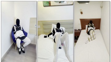 【自缚小伪娘】小伪娘的女仆装调教