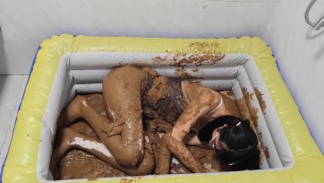 【奈奈酱原创】白丝死库水玩泥