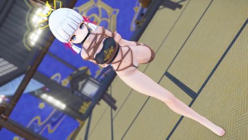【3D动画】【原神拘束】神里大小姐的居家捆绑