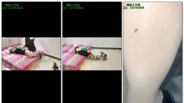 【媚娘工作室】M蒙好头，带上脚链手铐，仍在家里，本人出去