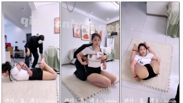 【蓝-lann】直播回放系列，第一期-挑战最紧极限扎带鸡翅驷马，扎带并肘，极限驷马并肘碰脚