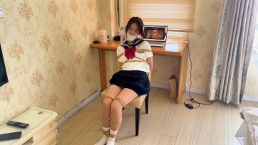 【默示录】【小曹】许久未见的小曹，第一次来体验被捆绑的感觉，虽然有些呆呆的，但是也很享受其中的乐趣~