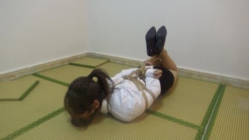 【新月原创】【佳怡】业绩不达标犯了经济错误，龟甲缚 日式捆绑，跪地惩罚 D塞