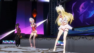 【3D动画】乳胶衣四宫辉夜大小姐金发公主动漫美少女角色蒙眼口球捆绑拘束舞蹈动画，zhen动棒+gang塞尾巴