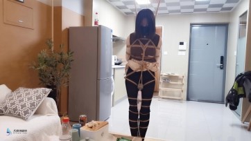 【JS】【凌熙】日式全身紧缚 靴子 股绳 快乐棒 墙纸高超