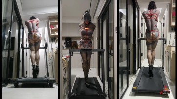 【CD伪娘小诡的自缚】公共场所自缚被抓事件♥♥♥