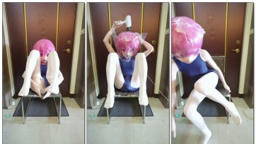 【哈哭實驗室】白丝史库水热缩袋后庭侵入