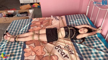 【xiao素素】小美女青青短裙制服床上TJ