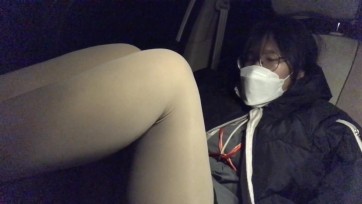 【可乐inrey】户外新出炉 高跟丝袜日式口球，加油站羞耻+社区公园羞耻