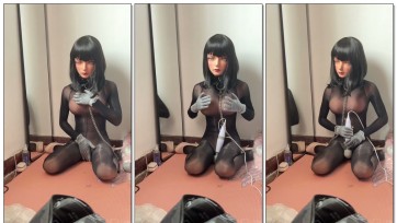 【Kigurumi】囡囡日常调教 震动棒 高跟鞋