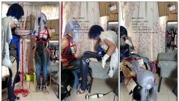 【灵宁】夜阑&申鹤的SM玩耍 cos向