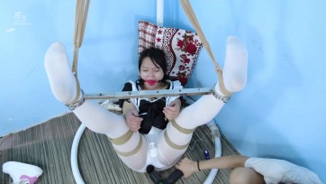 【樱束原创】《教训偷懒小女仆》定拍！白丝女仆偷懒被主人手脚连缚K9开腿狠狠TK惩罚！口球紧塞口水流出！棍子抽打屁屁/白丝脚丫和Y部！乳夹紧夹！棒棒和筋膜抢同时震穴G潮虚脱！