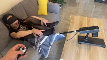 【FXX】【极致诱惑】多种内入道具P机全程强高 电击 滴蜡 缝合接缝丝袜全包达到真正全包效果 皮革人形犬驯化母犬过分主动 七层丝袜木乃伊差点玩脱