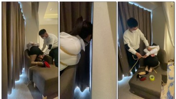 【可乐inrey】沙发跪缚放置，棒棒怼，揉xiong，口bao，跪着喝射出来的牛奶，然后绑沙发上TK挠脚，振动玩具一直给她GC