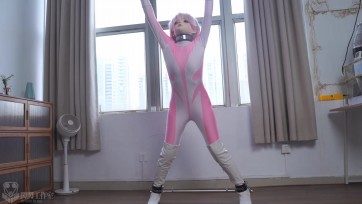 【闪闪工作室】落难的女战士 - 5cm口球口水收集任务失败处以震动呼控极刑