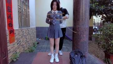 【晓鹿绳艺】【灵魂公交车】出道既巅峰，当欲望被激发需要强行压住的时候，这次搭乘上了一趟有灵魂有自己思想的公交车,来一场公交车邂逅记