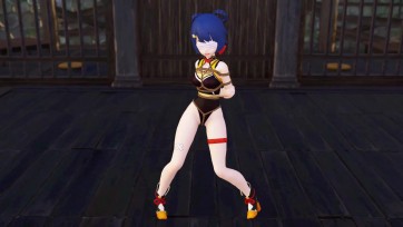 【3D动画】香菱是真的涩不起来，绑着都没用