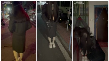 【媚娘工作室】电击片室外走拍、回家大厅开门吊