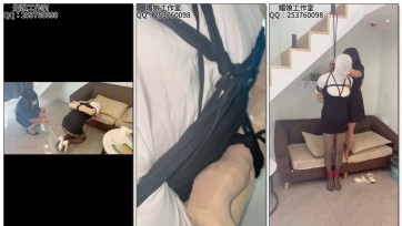 【媚娘工作室】午休时间回家收拾M