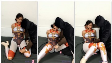 【弑天屠工作室】Cosplay~原神角色：安伯泳装~♥