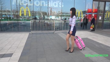 【一绳有你】【空乘噩梦】纯天然之美的空姐朱婷婷捎带违禁品被关押牢房五花大绑押赴刑场