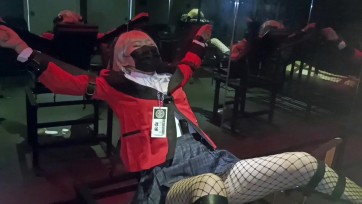 【喵宁工作室】【cosplay】【加长版30min】蛇喰梦子cos 捆绑 震动 炮击 不断的娇喘