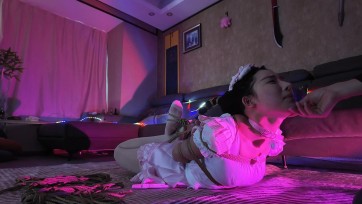 【一绳所爱】小女仆杨若琳极限驷马+聊天访谈