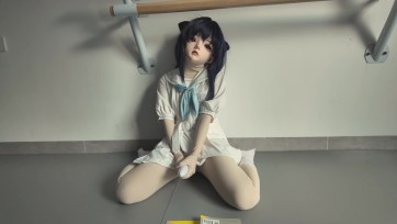 【海砂原创】穿衣kig娃娃分享并阅读最喜欢的书，却情不自禁抚摸玩弄玩具