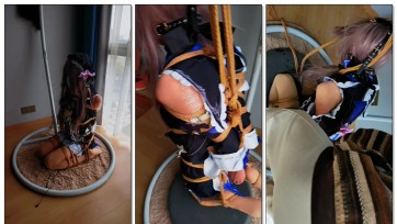 【我一定会回来的】男娘直臂折腿半吊电击绞刑昏迷