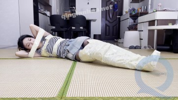 【默示录】【小伟】象牙白胶带捆绑与驷马TK