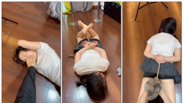 【麦子呀】按脑后驷马的方式绑起来