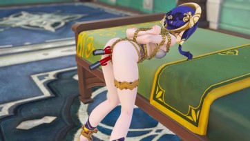 【3D动画】【原神动画】坎蒂丝铁链拘束