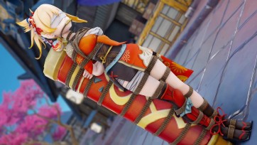 【3D动画】【原神拘束动画】宵宫拘束，木马，笼子