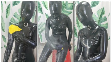 【妄淑】全封闭乳胶小姐姐洗澡